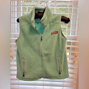 Girls L Vineyard Vines Fleece Vest